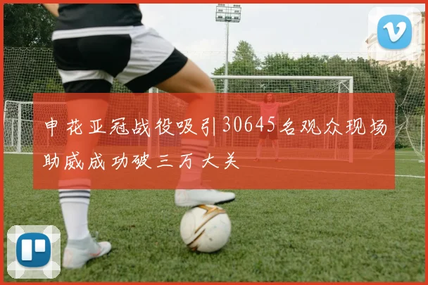 申花亚冠战役吸引30645名观众现场助威成功破三万大关